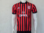 AC MILAN 1999/2000 COLLAR EMBROIDERY HOME JERSEY