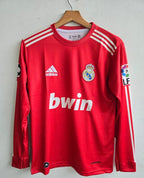 REAL MADRID 2011/2012 FULL SLEEVE EMBROIDERY THIRD KIT RONALDO