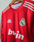 REAL MADRID 2011/2012 FULL SLEEVE EMBROIDERY THIRD KIT RONALDO