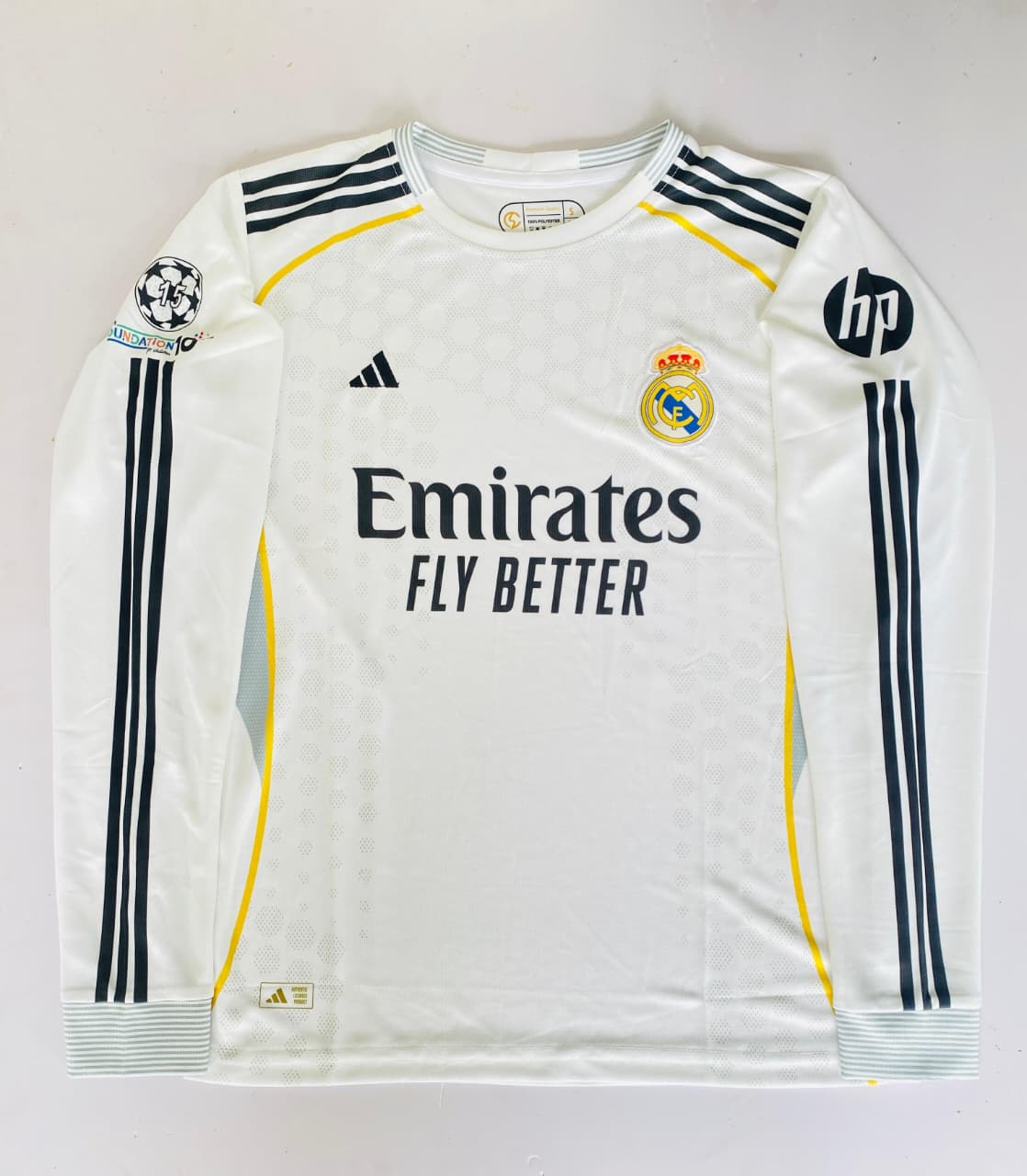 REAL MADRID 2025/2026 FULL SLEEVE EMBROIDERY MBAPPE