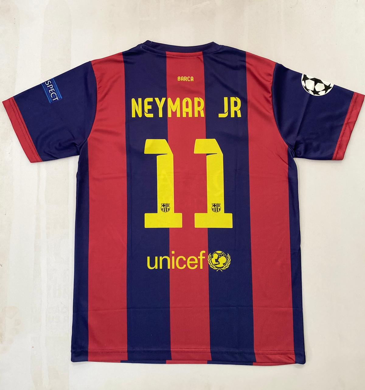 FC BARCELONA 2014/2015 EMBROIDERY HOME JERSEY NEYMAR