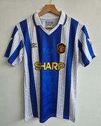 MANCHESTER UNITED 1994 - 1996 COLLAR EMBROIDERY THIRD KIT BECKHAM