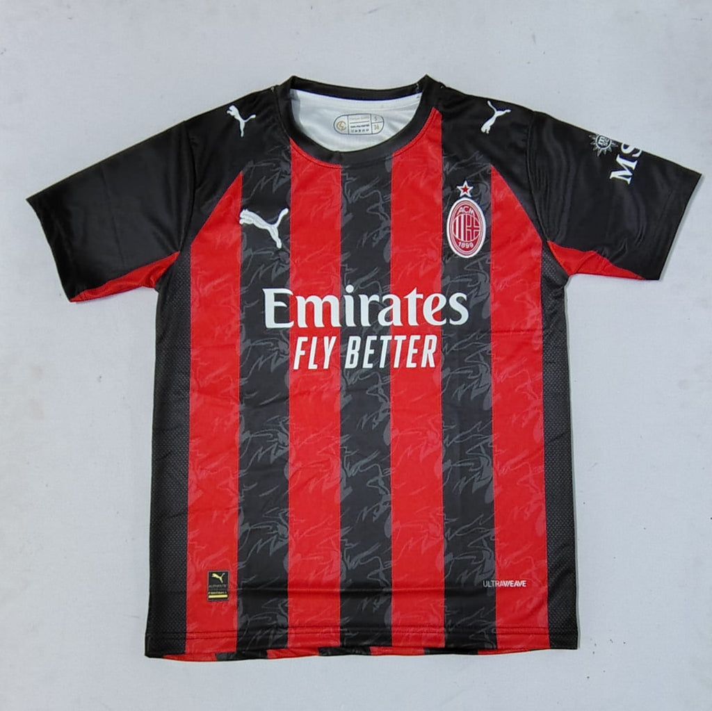 AC MILAN 2025 - 2026 EMBROIDERY HOME JERSEY