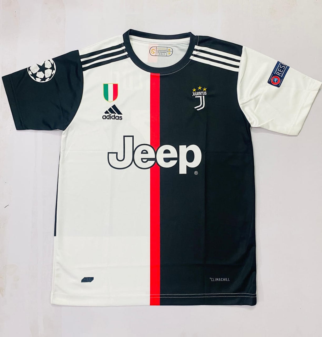 JUVENTUS 2019 - 2020 EMBROIDERY HOME JERSEY RONALDO