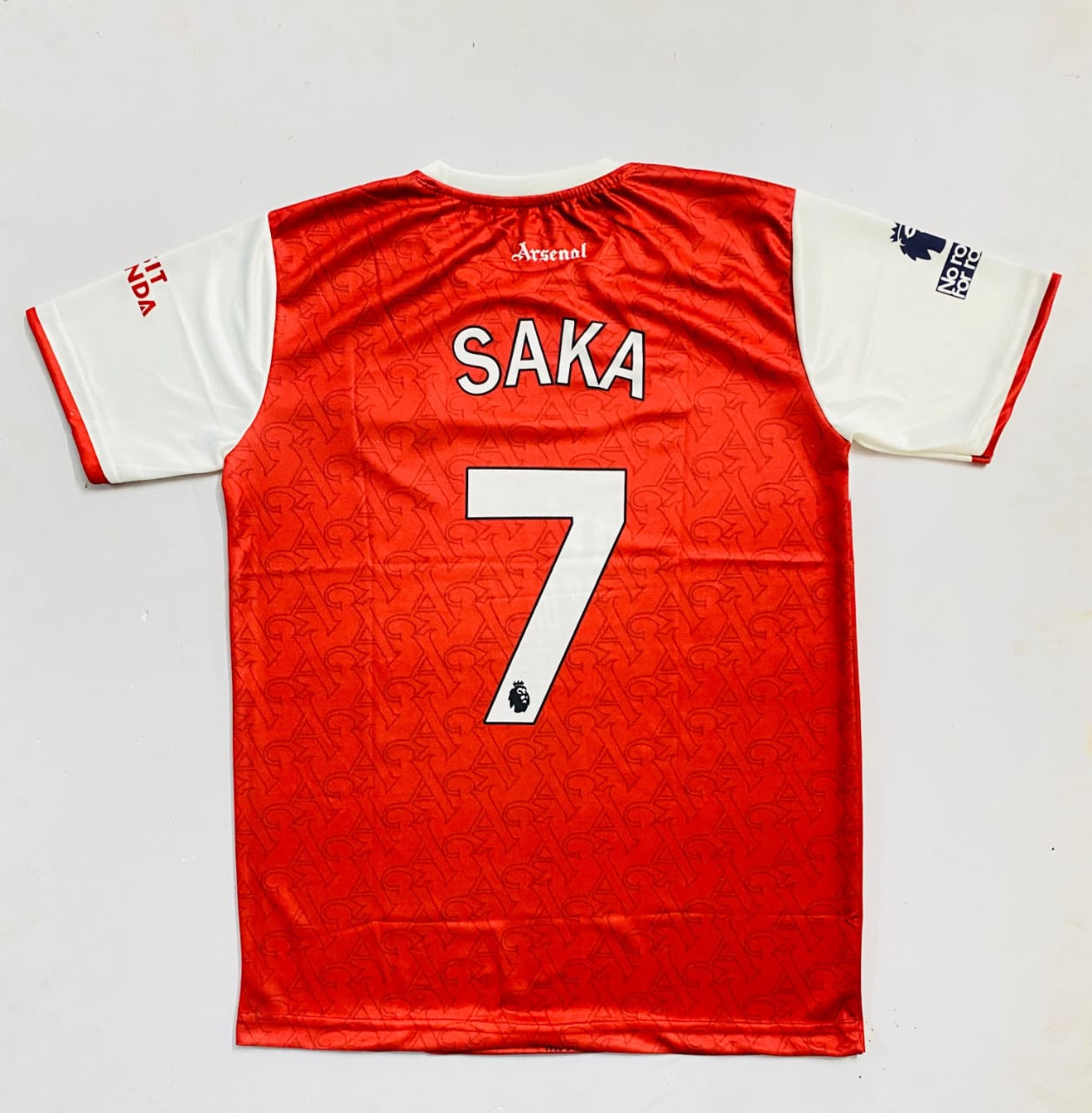 ARSENAL 2025 - 2026 EMBROIDERY HOME JERSEY SAKA