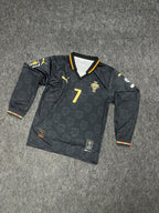 PORTUGAL 2025 - 2026 FULL SLEEVE COLLAR SUBLIMATION AWAY JERSEY RONALDO