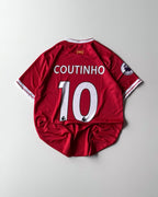 LIVERPOOL 2017 - 2018 HOME JERSEY COUTINHO