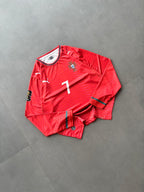 PORTUGAL 2025 - 2026 FULL SLEEVE HOME JERSEY RONALDO PREMIUM SUBLIMATION