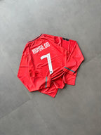 PORTUGAL 2025 - 2026 FULL SLEEVE HOME JERSEY RONALDO PREMIUM SUBLIMATION