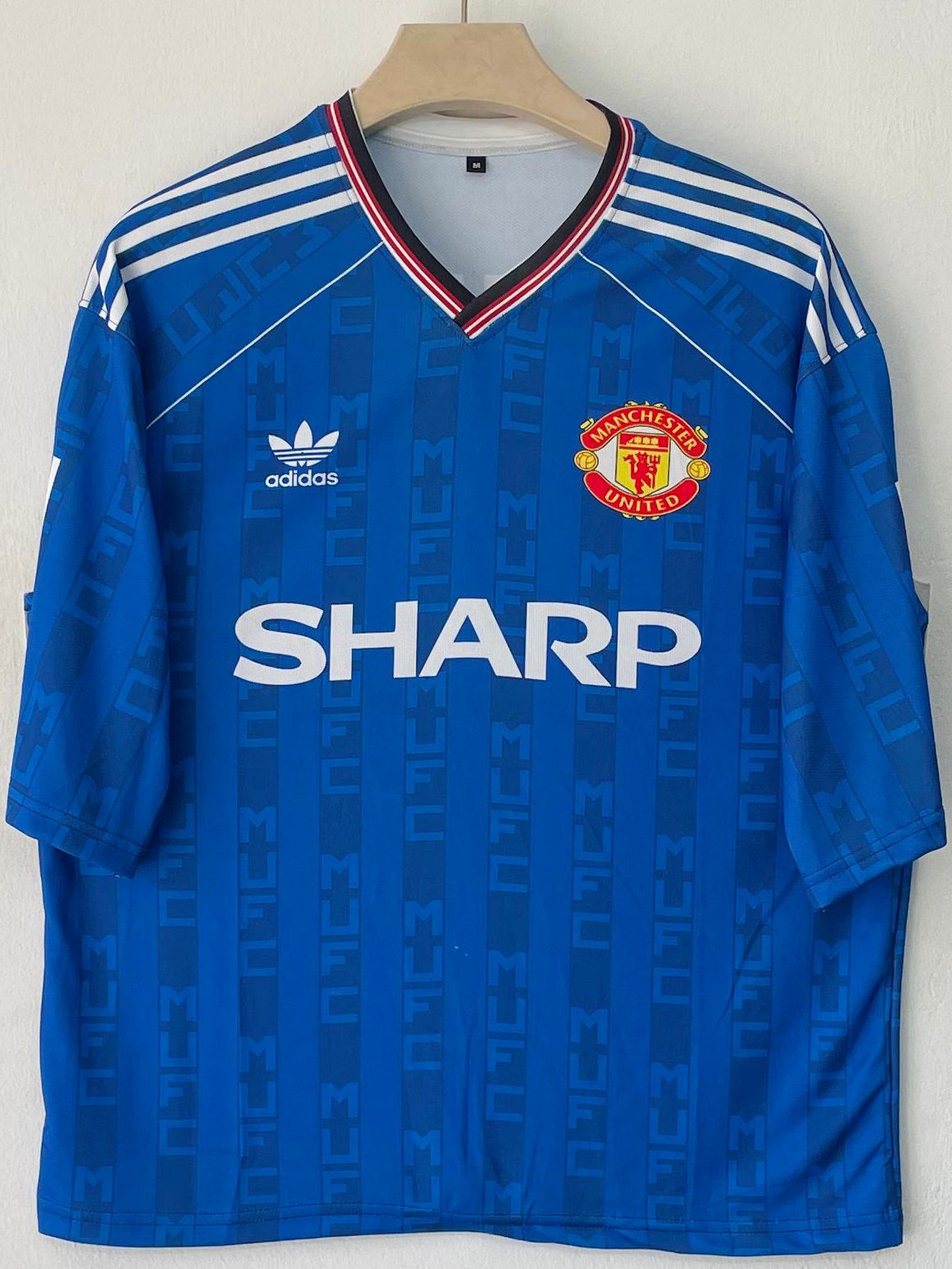 MANCHESTER UNITED 1988 - 1990 RETRO FIVE SLEEVE THRID JERSEY BECKHAM