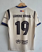 FC BARCELONA 2025 - 2026 AWAY JERSEY EMBROIDERY