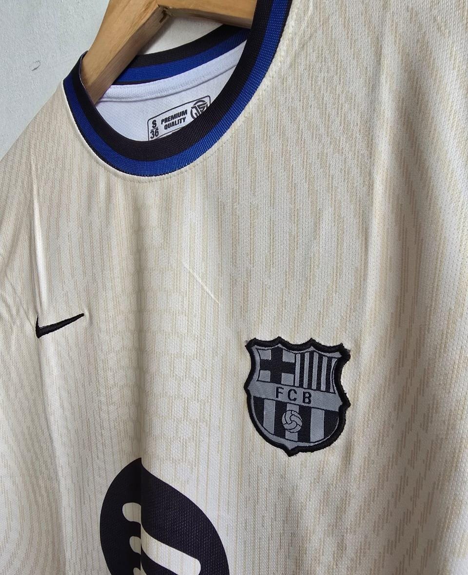 FC BARCELONA 2025 - 2026 AWAY JERSEY EMBROIDERY