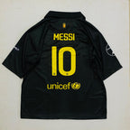 FC BARCELONA 2011 - 2012 COLLAR EMBROIDERY AWAY JERSEY MESSI