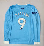MANCHESTER CITY 2025 - 2026 FULL SLEEVE EMBROIDERY HOME JERSEY HAALAND