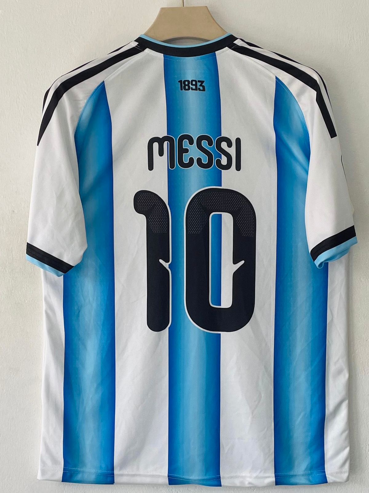 ARGENTINA 2026 WORLD CUP HOME JERSEY EMBROIDERY MESSI