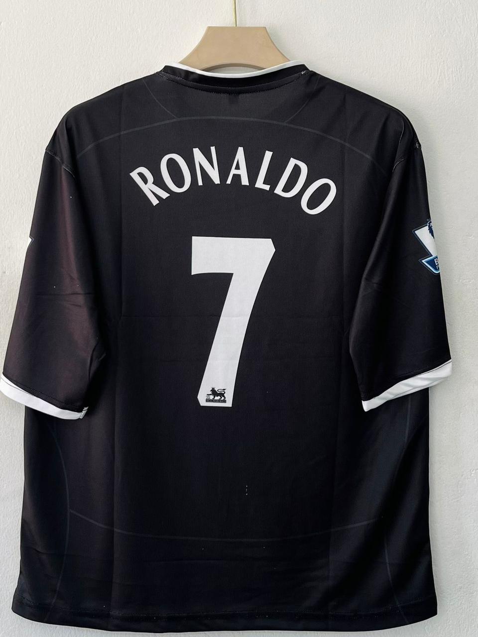 MANCHESTER UNITED 2003 - 2004 FIVE SLEEVE AWAY JERSEY RONALDO