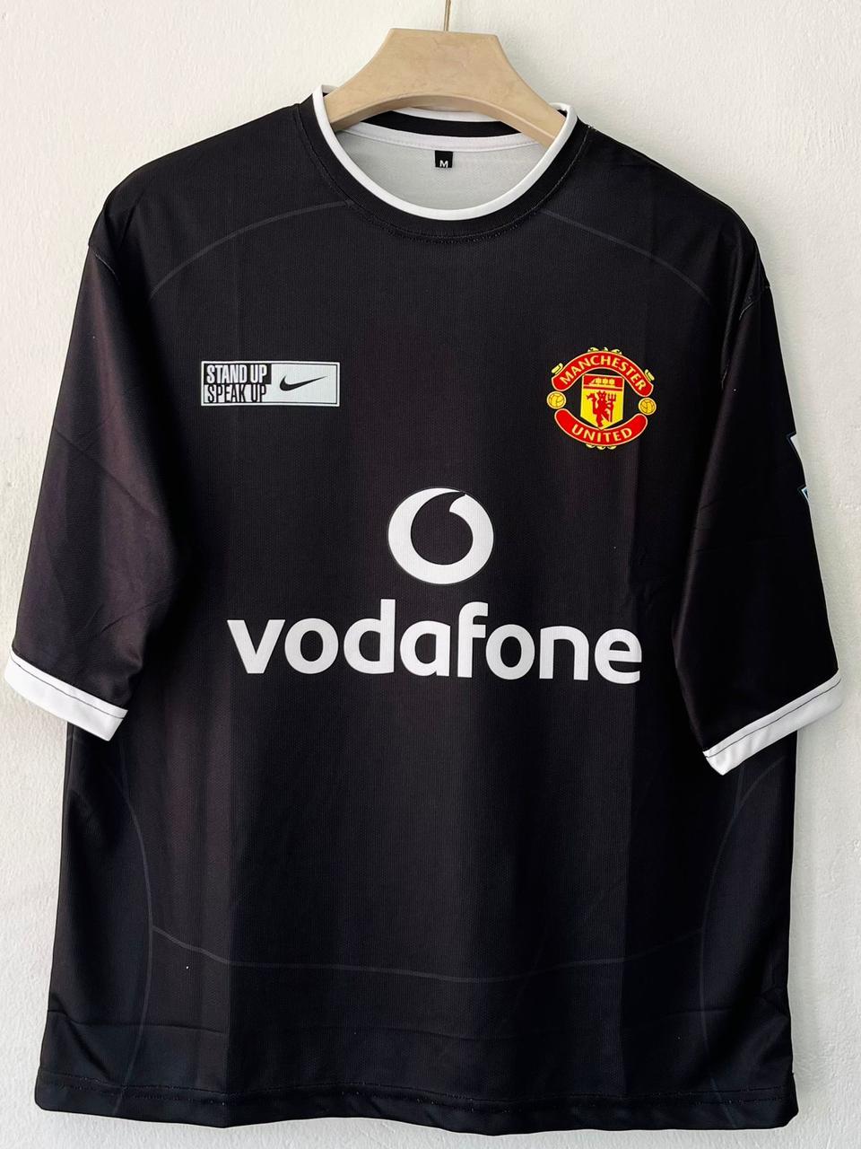 MANCHESTER UNITED 2003 - 2004 FIVE SLEEVE AWAY JERSEY RONALDO