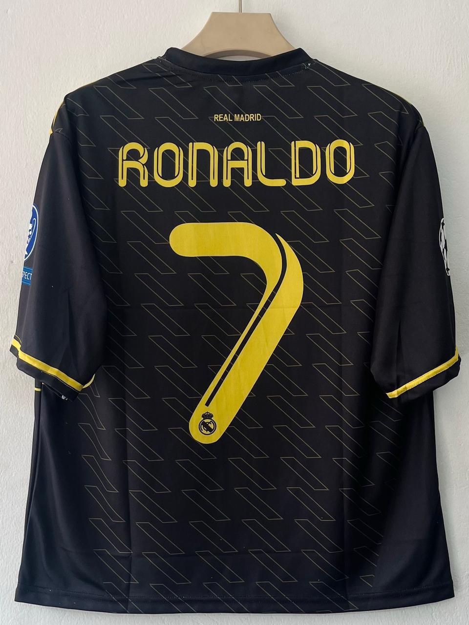 REAL MADRID 2011 - 2012 FIVE SLEEVE AWAY JERSEY RONALDO