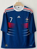 FRANCE 2009 - 2010 FIVE SLEEVE HOME JERSEY RIBERY