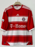 BAYERN MUNICH 2007 - 2009 FIVE SLEEVE HOME JERSEY RIBERY