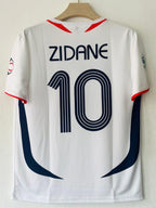 FRANCE 2006 WORLD CUP AWAY JERSEY ZIDANE