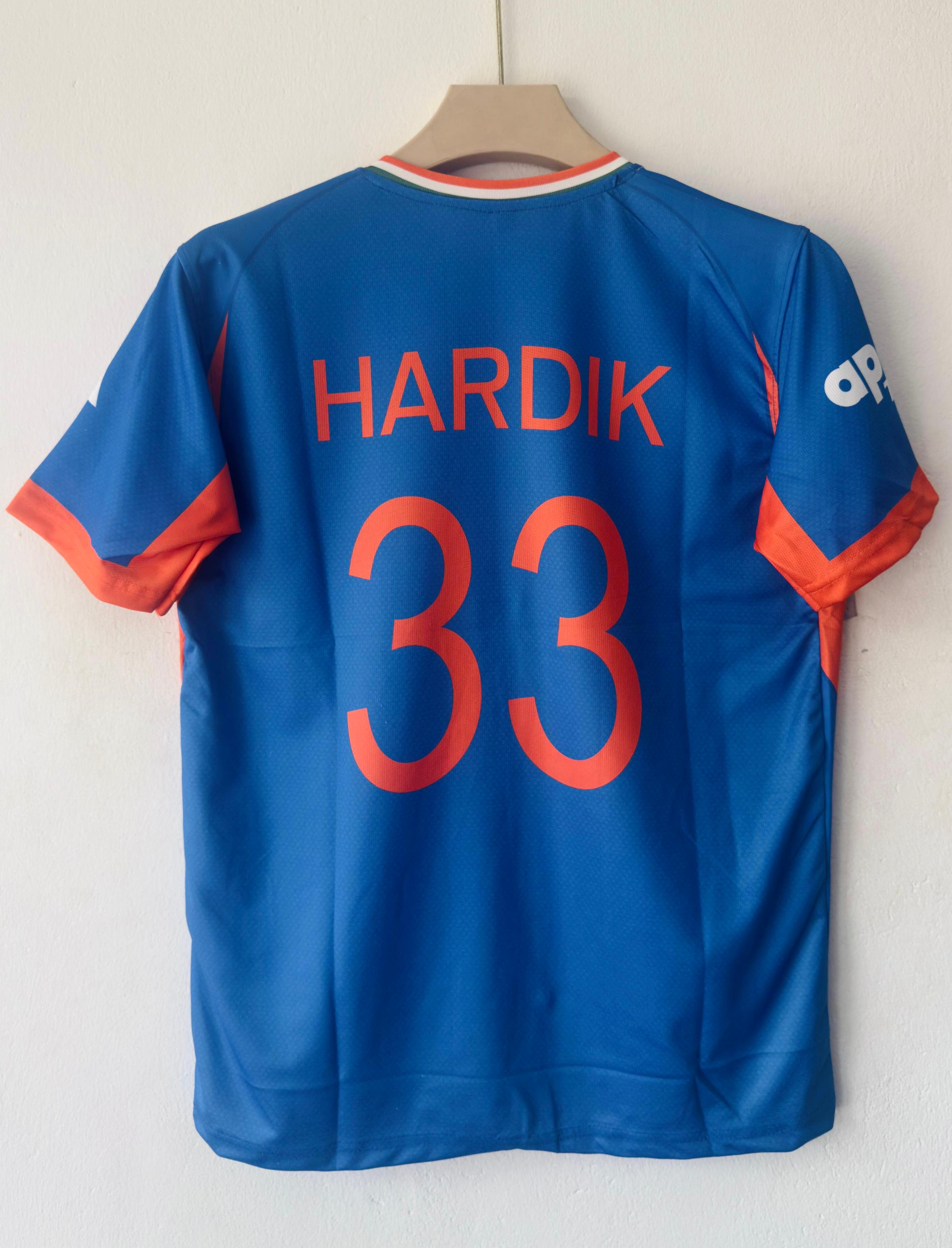 INDIA 2026 T20 WORLD CUP CRICKET JERSEY