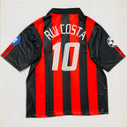 AC MILAN 2003 - 2004 FIVE SLEEVE EMBROIDERY HOME JERSEY