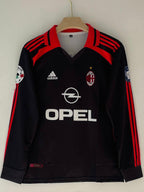 AC MILAN 2000 - 2001 THIRD JERSEY FULL SLEEVE PREMIUM EMBROIDERY MALDINI
