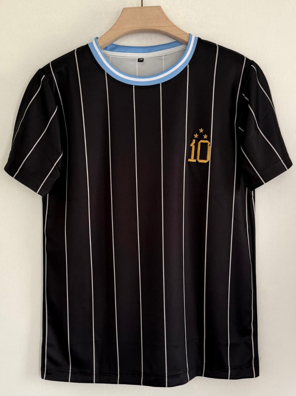 ARGENTINA SPECIAL EDITION FAN JERSEY NUMBER 10 EMBROIDERY