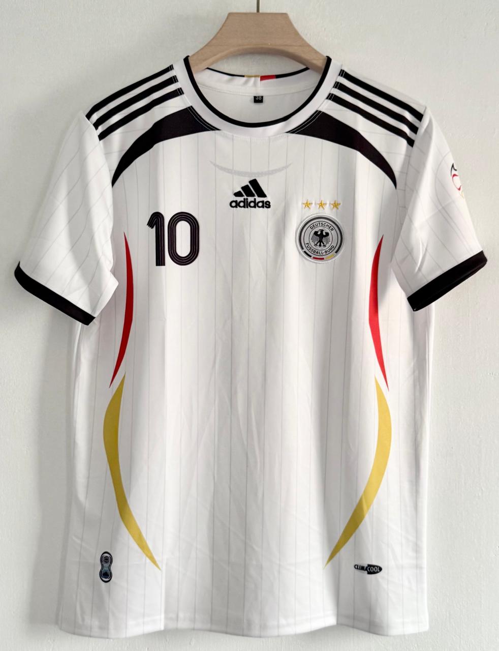 GERMANY 2006 WORLD CUP HOME JERSEY EMBROIDERY KROOS