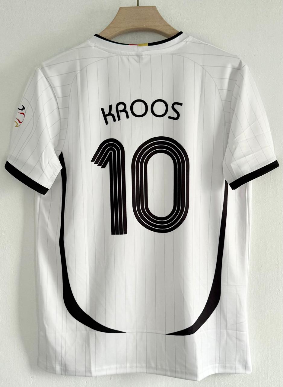 GERMANY 2006 WORLD CUP HOME JERSEY EMBROIDERY KROOS