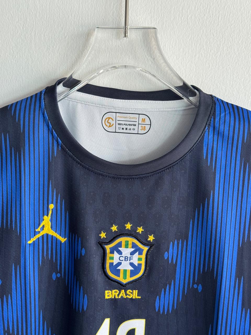 BRAZIL 2026 AWAY JERSEY FULL SLEEVE PREMIMUM EMBROIDERY NEYMAR