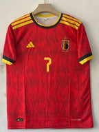 BELGIUM 2026 WORLD CUP HOME JERSEY EMBROIDERY DE BRUYNE