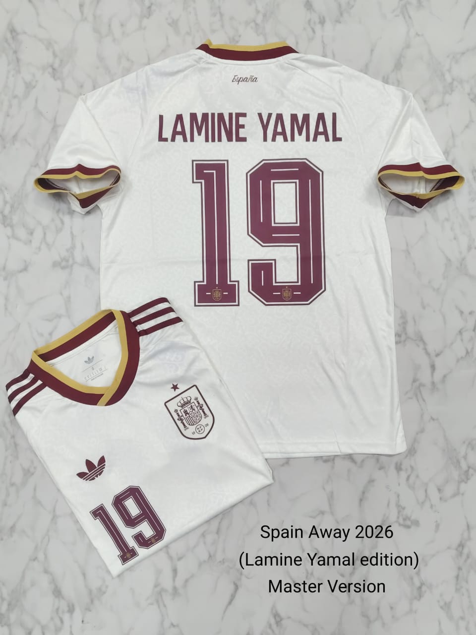 SPAIN 2026 WORLD CUP EDITION AWAY JERSEY IMPORTED LAMINE YAMAL