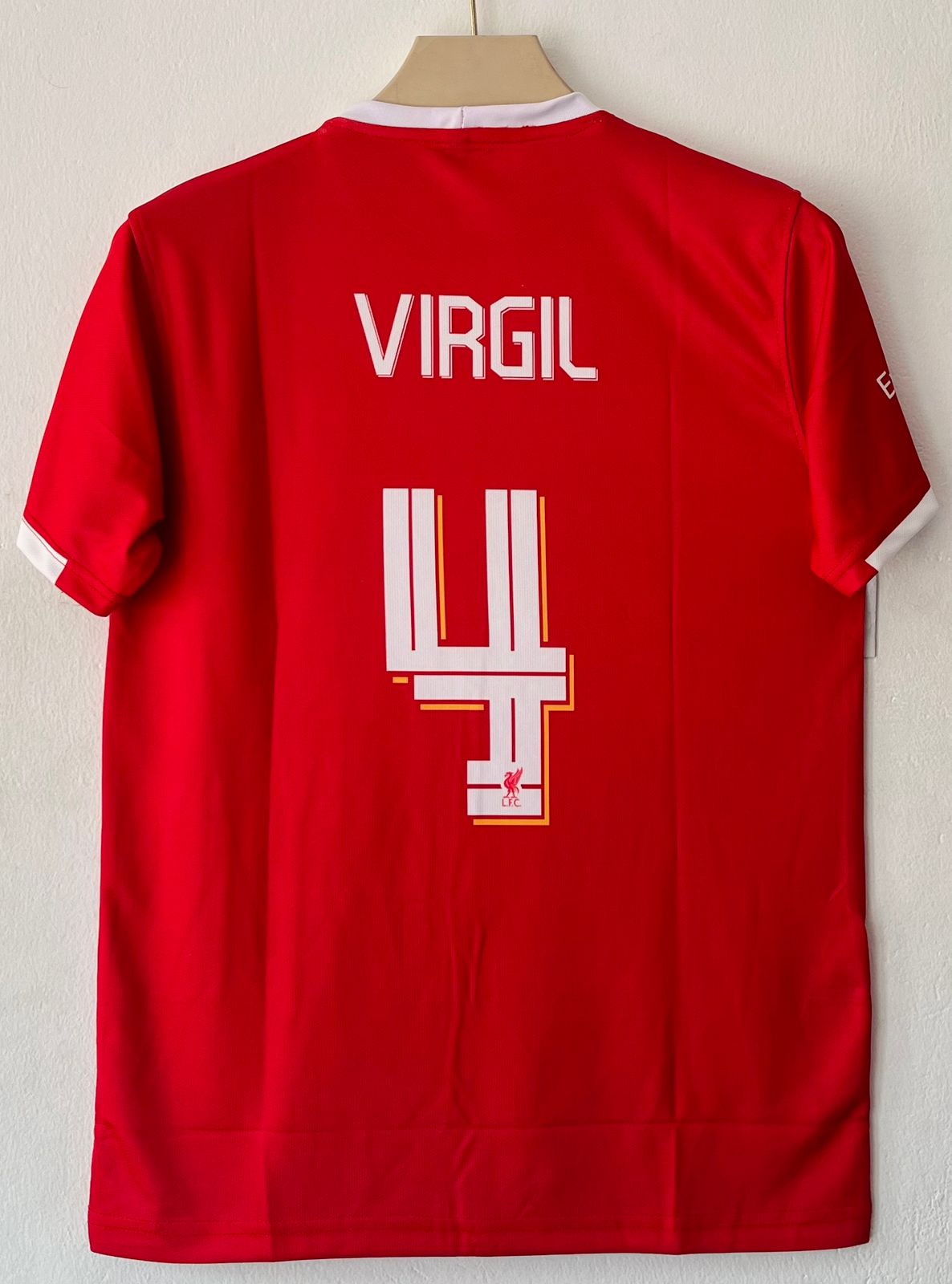 Liverpool 2025/2026 Virgil Van Dijk Home Jersey