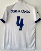 Real Madrid 2016/2017 Home Jersey Collar Embroidery Sergio Ramos