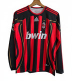 AC Milan 2006/2007 Full Sleeve Embroidery Home Jersey