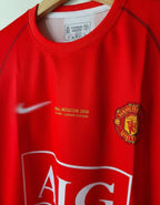 Manchester United 2007/2008 Full Sleeve Home Jersey