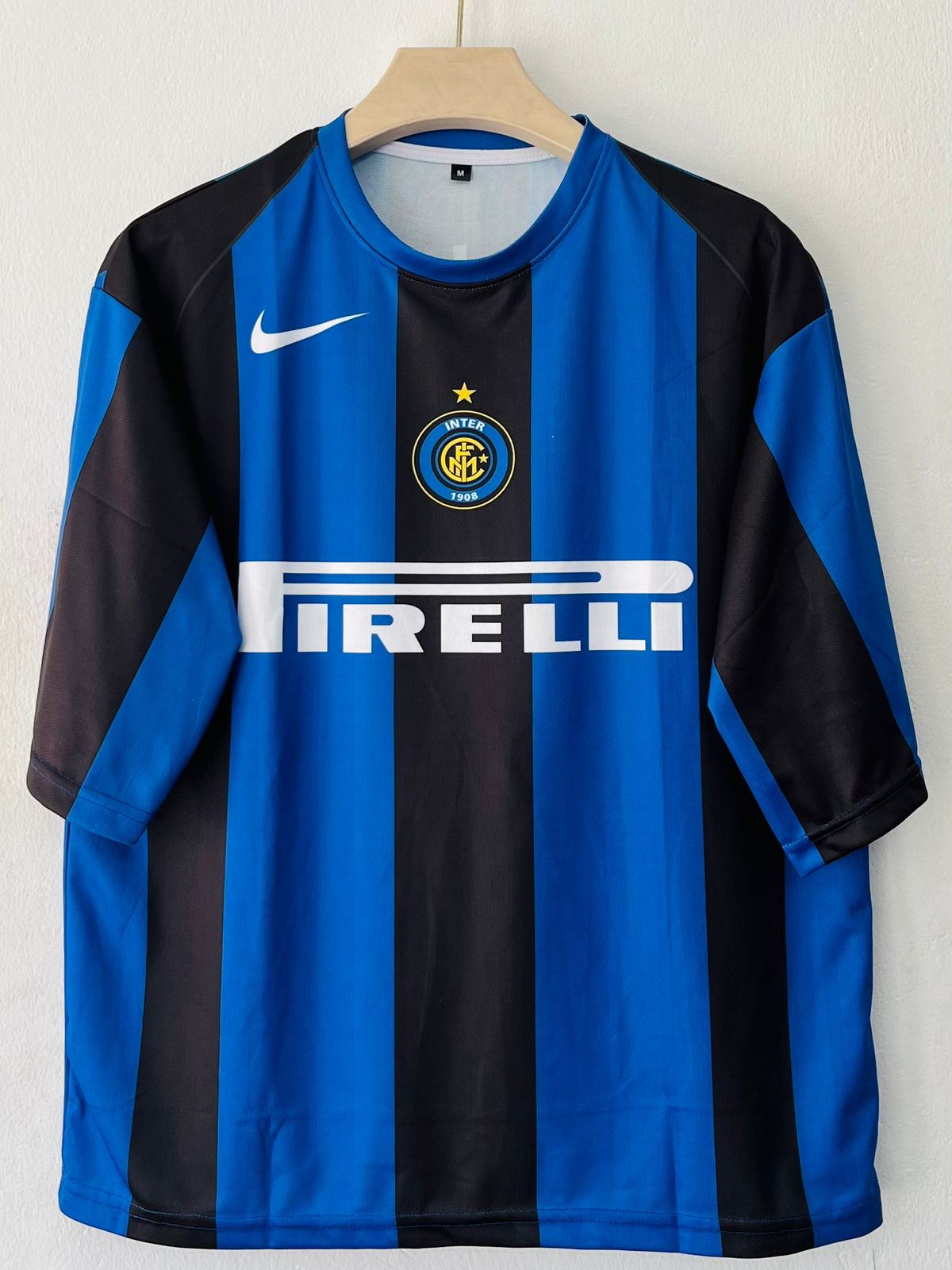 Inter Milan 2004/2005 Five Sleeve Home Jersey Adriano