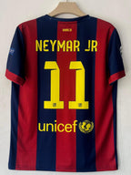 FC Barcelona 2014/2015 Home Jersey Neymar Embroidery