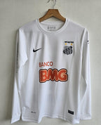Santos 2011/2012 Full Sleeve Home Jersey Embroidery - Neymar