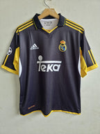 Real Madrid 1999/2000 Five Sleeve Retro Away Jersey Zidane
