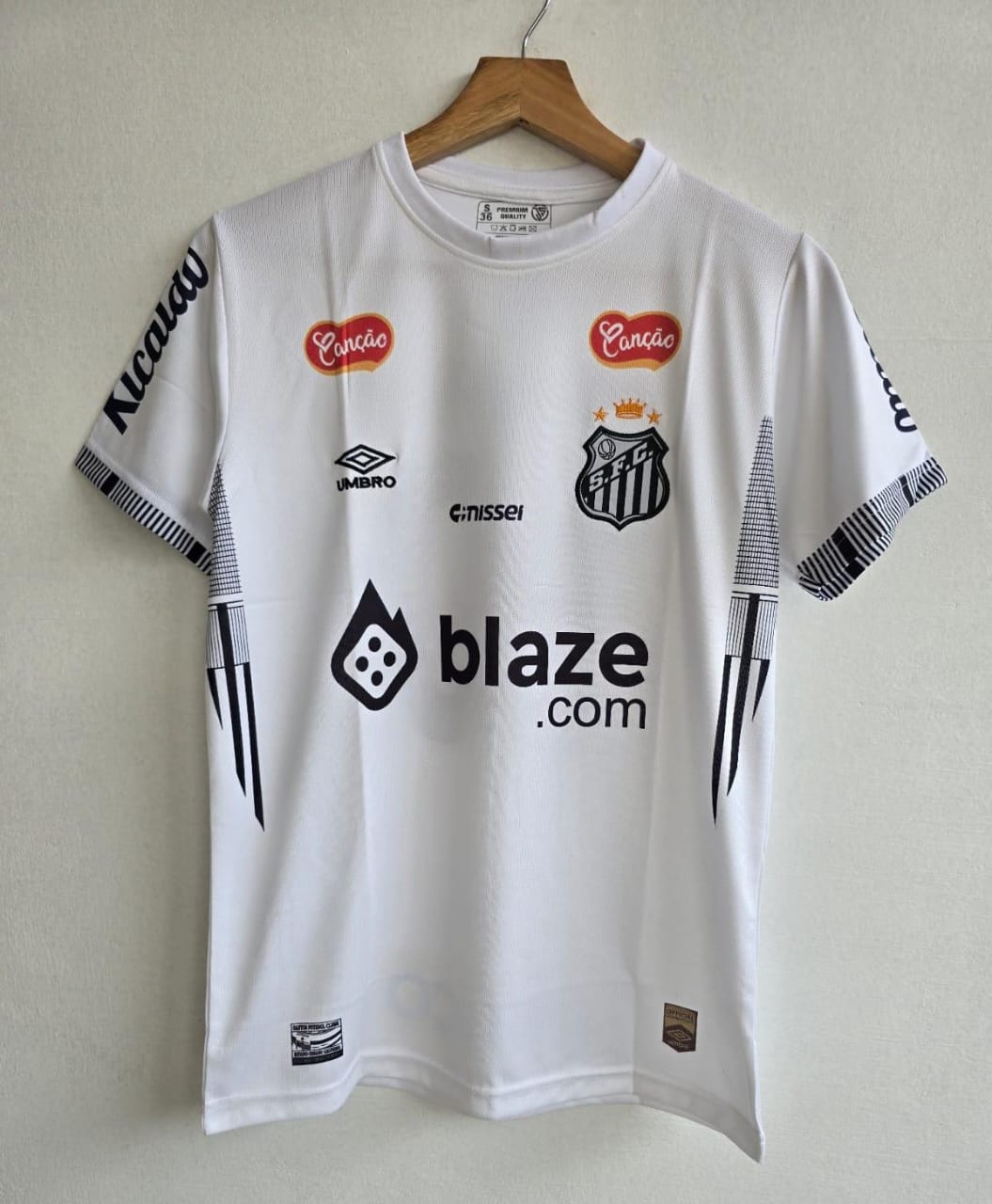 Santos 2024/2025 Home Jersey Embroidery Neymar