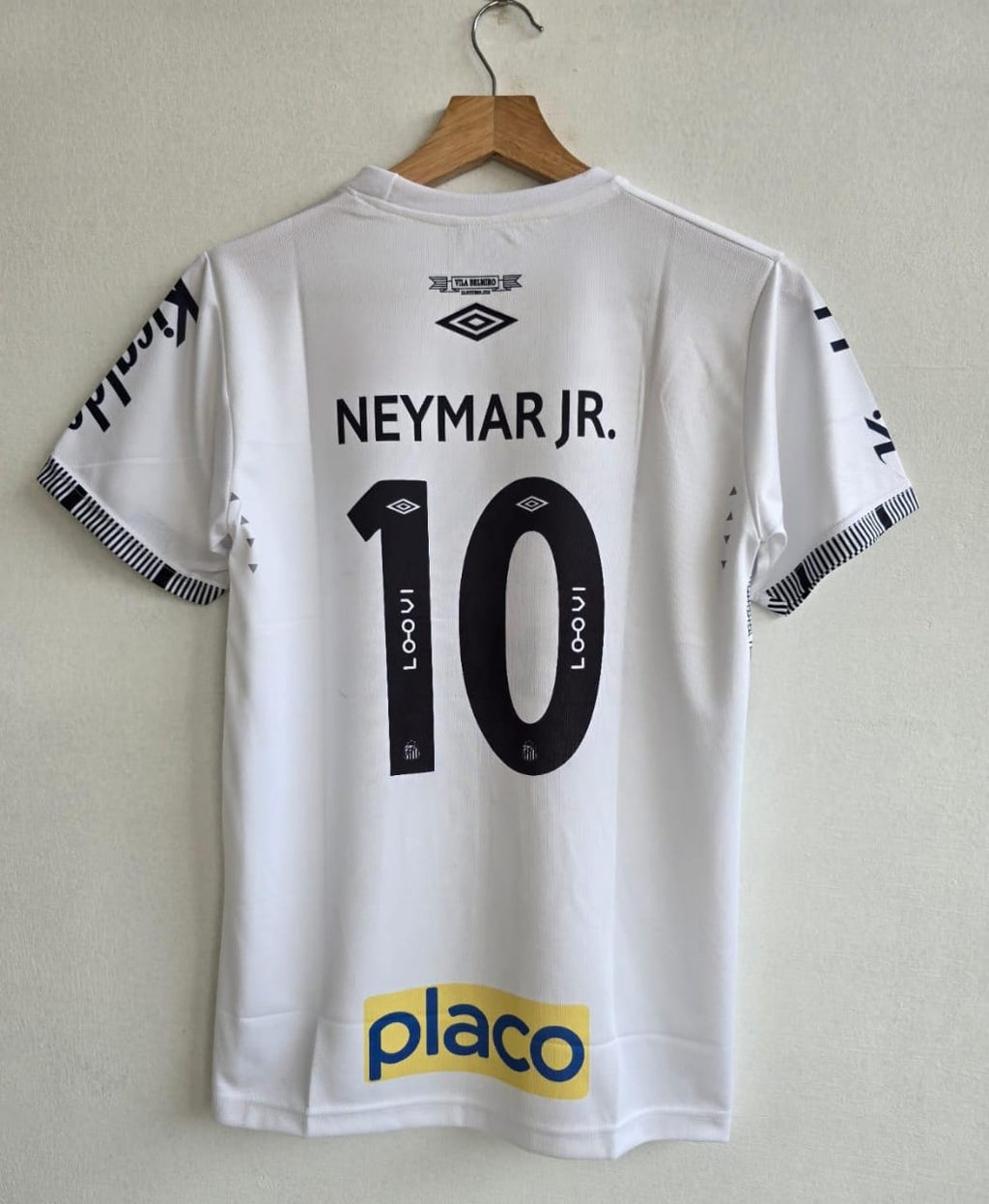 Santos 2024/2025 Home Jersey Embroidery Neymar