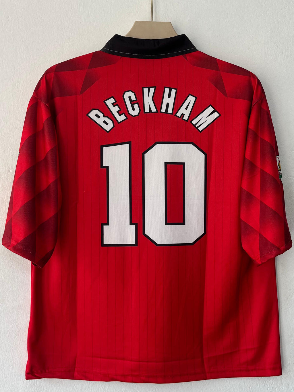 Manchester United 1996/1998 Five Sleeve Collar Home Jersey Beckham