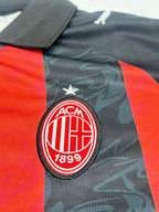 AC Milan 2025/2026 Home Jersey Five Sleeve Collar Embroidery