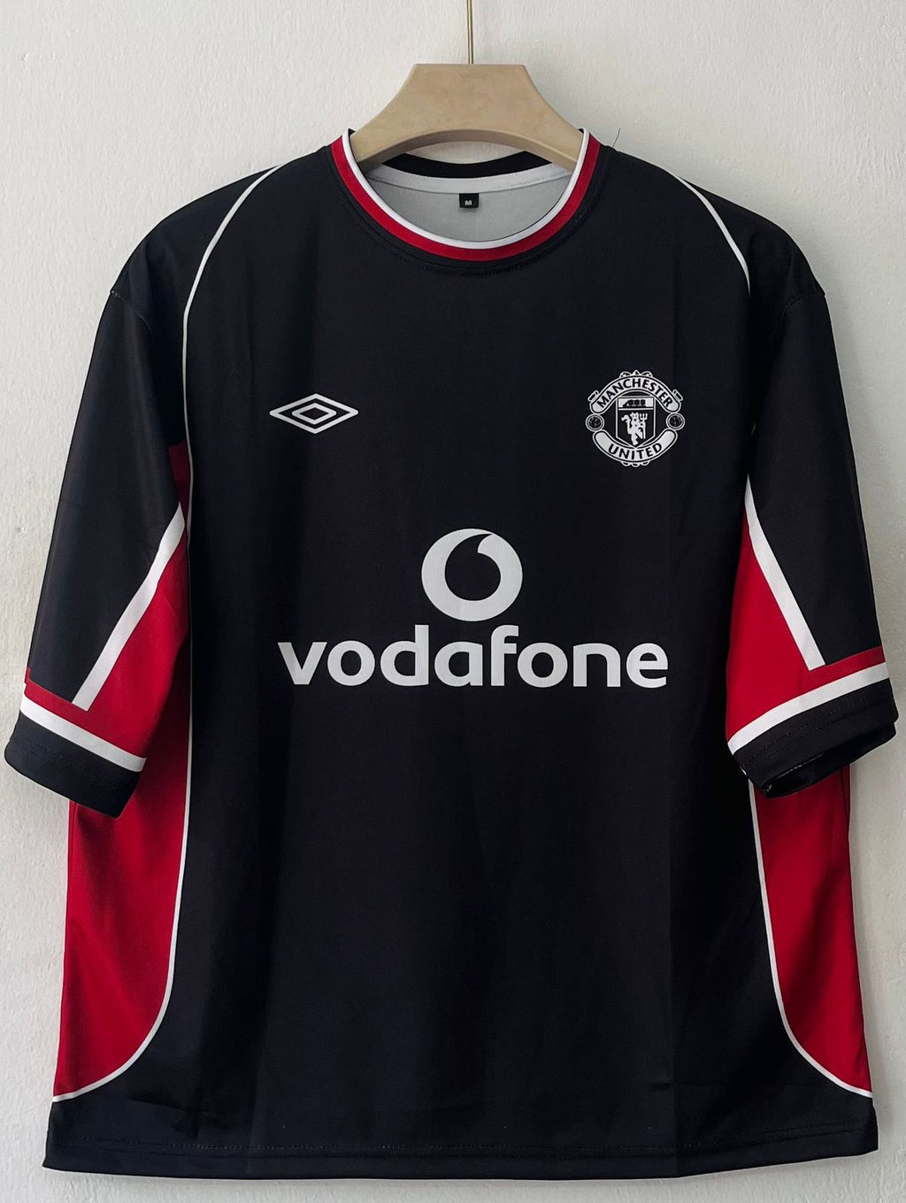 Manchester United 2000/2001 Five Sleeve Third Kit Beckham