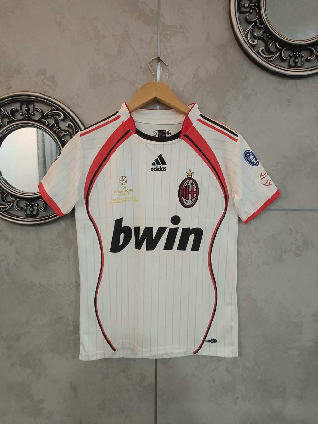 AC Milan 2006/2007 Away Jersey Embroidery Kaka