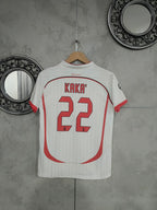 AC Milan 2006/2007 Away Jersey Embroidery Kaka