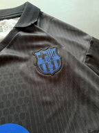 FC Barcelona 2025/2026 Five Sleeve Collar Away Jersey Embroidery Lamine Yamal